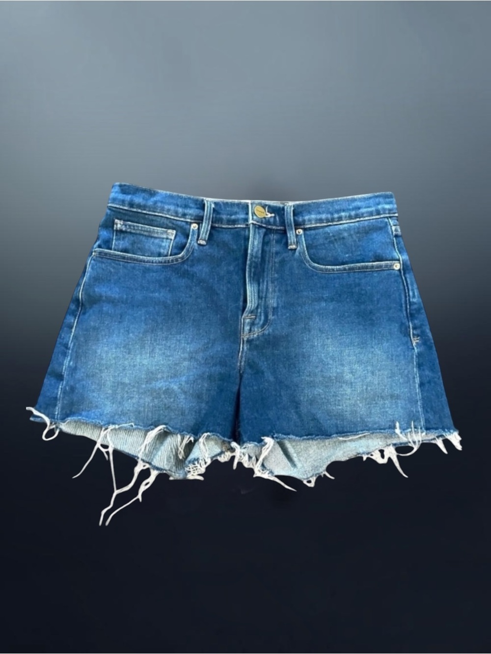 FRAME LE BRIGETTE DENIM SHORTS SIZE 28